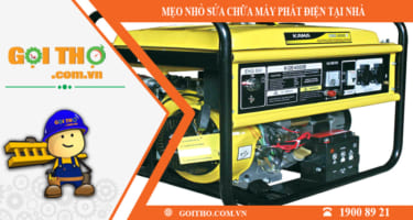 SỬA CHỮA MÁY PHÁT ĐIỆN TẠI NHÀ