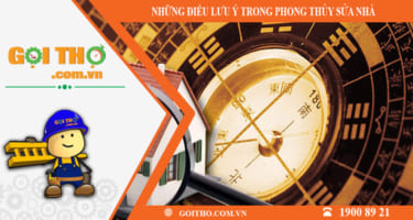 phong thủy sửa chữa nhà